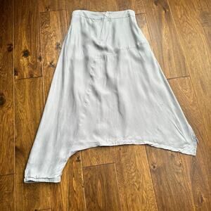 Stella Carakasi Natural Lux gray skirt pants lagenlook small